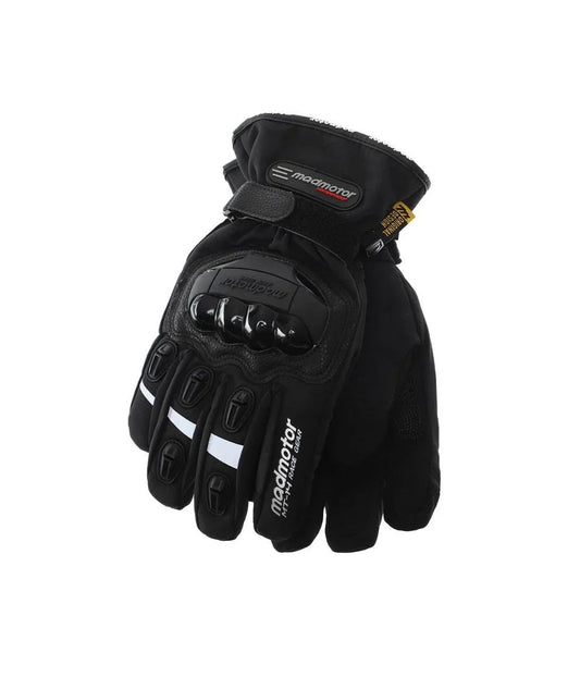 MADMOTOR Winter & Waterproof Biking Gloves MT-14 Black