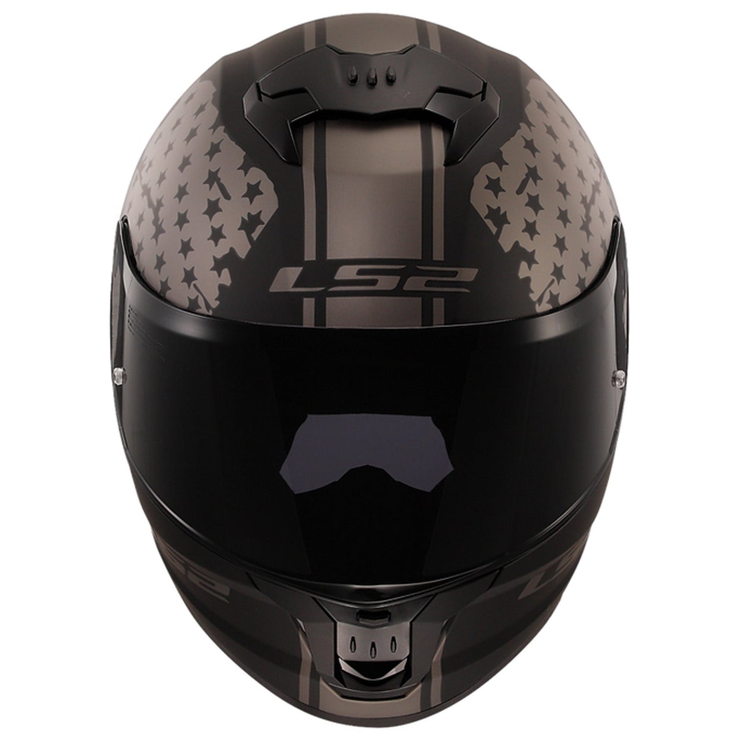 Ls 2 FF320 Flag matt black grey Stream 2 Helmet