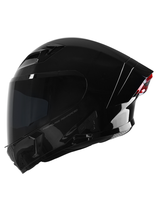 Headfox helmet tarmac glossy black