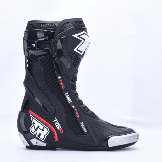 TIGER TR X2 PRO SPORTS BIKE RIDING BOOTS BLACK | TIGER X TWO