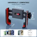 Revlox Clutch Mobile Holder for Bike & Cycle | 360° Secure Lock |