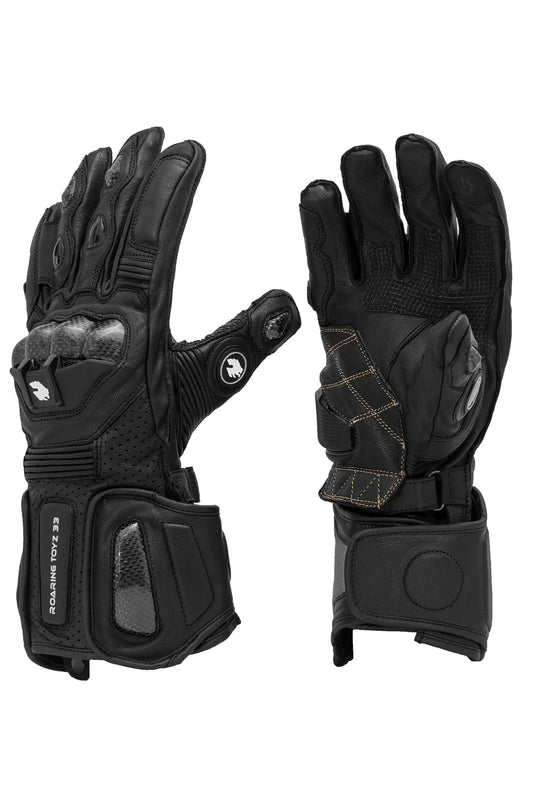 Roaring Toyz Riding Gloves | Night fury | Full Gaunlet | Bikeywear