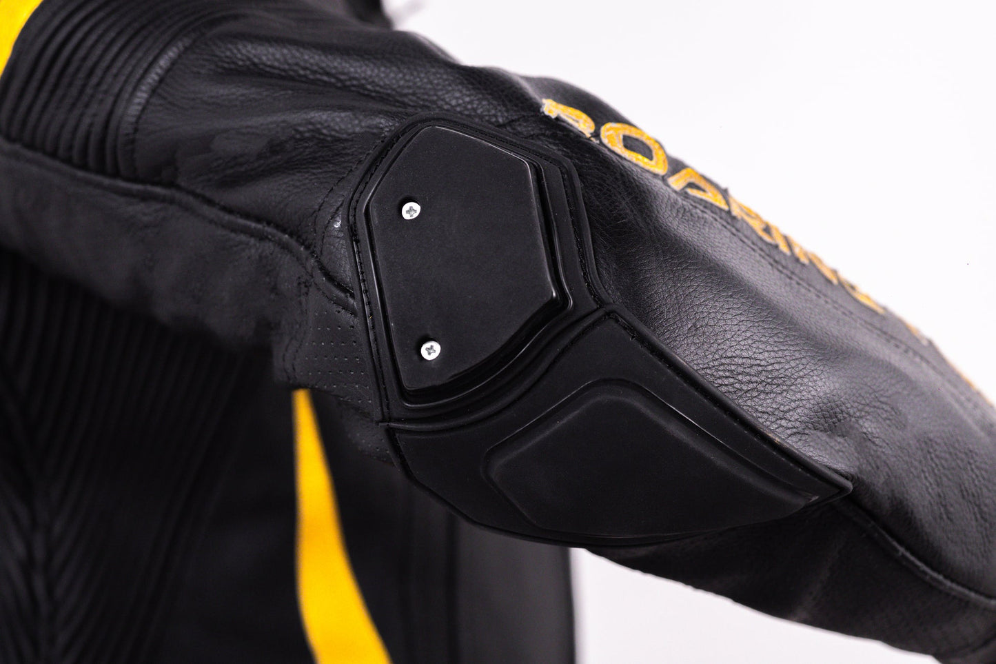 Roaring Toyz 33 Black Gold Racing Two Piece Suit High protection
