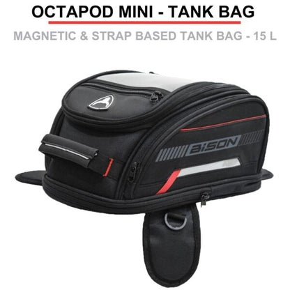 OCTAPOD-MINI MAGNETIC TANK BAG - Bison Progear