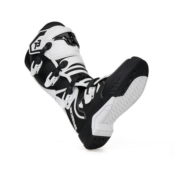 TR MTR T3 MOTOCROSS BOOTS WHITE BLACK – TR TIGER INDIA