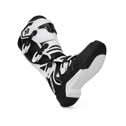TR MTR T3 MOTOCROSS BOOTS WHITE BLACK – TR TIGER INDIA