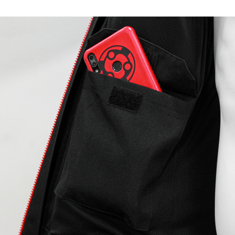 Raida BOLT Motorcycle Jacket | Red - Raidagears | Level 2 Armors