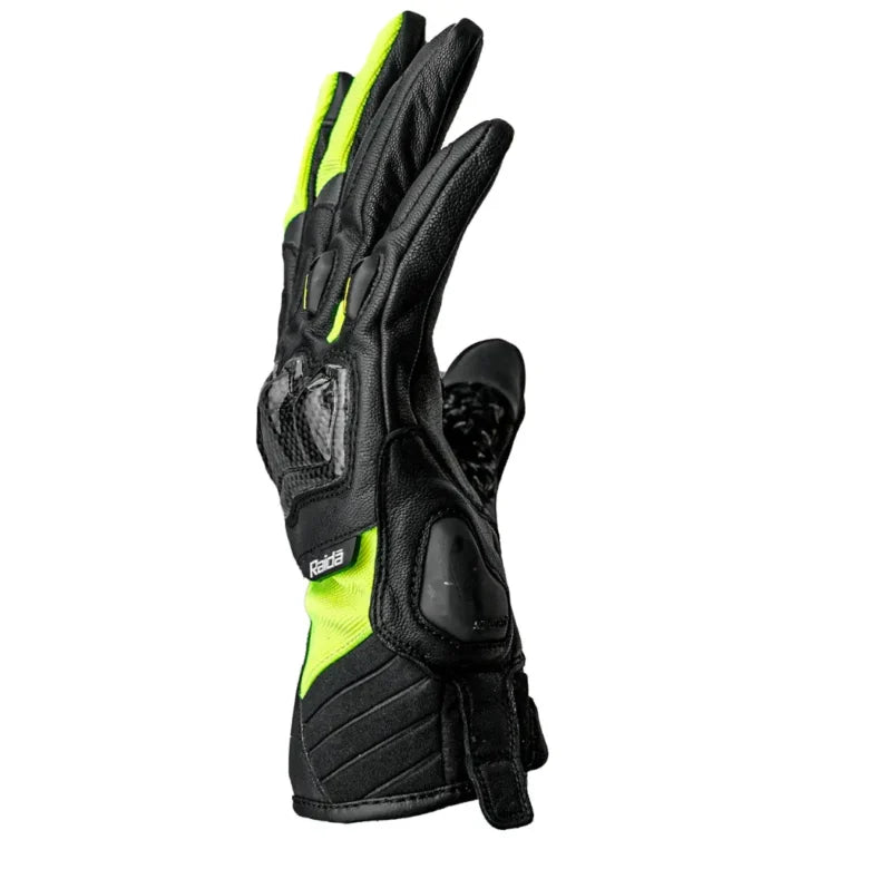 Raida Carbonite Motorcycle Gloves | Carbon Fiber Knuckle