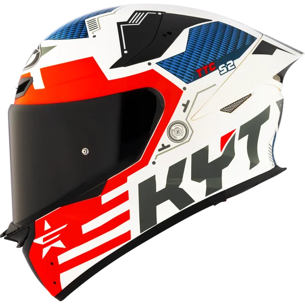 KYT TT REVO FUSLAGE RED
