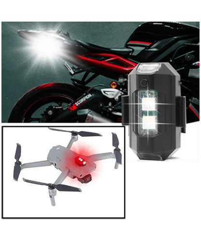 Buy Motorcycle Helmet Warning Lights