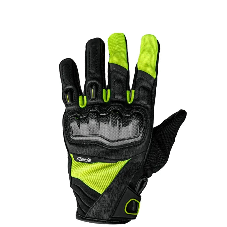 Raida Carbonite Motorcycle Gloves | Carbon Fiber Knuckle
