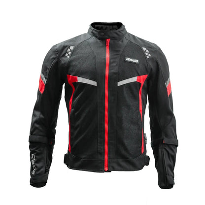 Raida BOLT Motorcycle Jacket | Red - Raidagears | Level 2 Armors