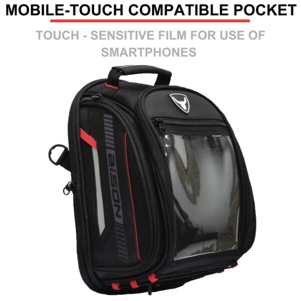 OCTAPOD-MINI MAGNETIC TANK BAG - Bison Progear