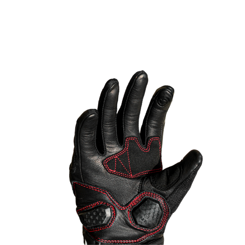 Raida AirWave Motorcycle Gloves | Red - Summer Gloves | Bikeywear