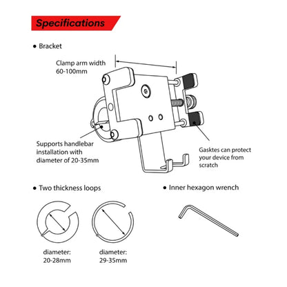 Revlox HOLD Mobile Mount | Strong Grip | Universal Fit | Free Delivery