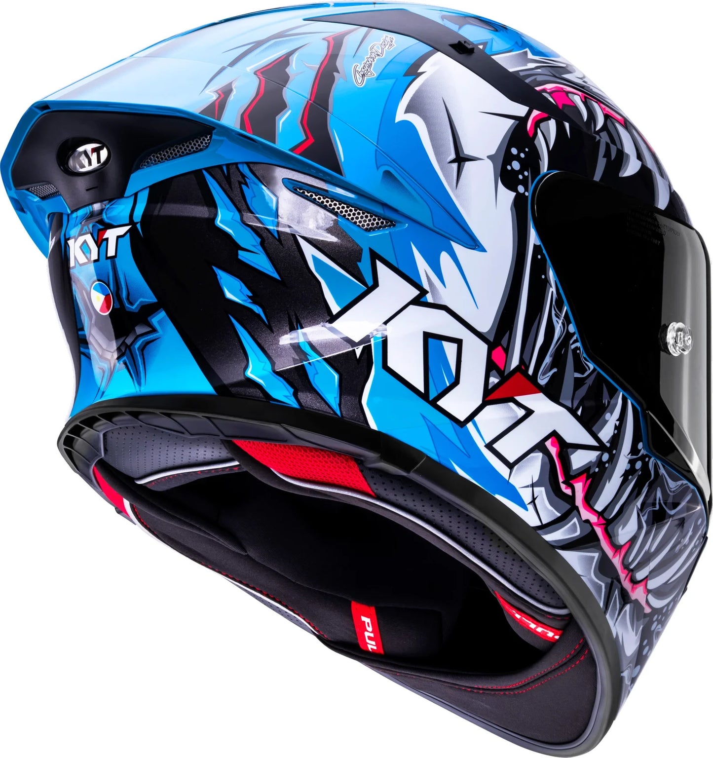 KYT TT REVO MEGALODON HELMET