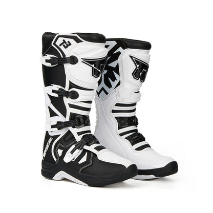 TR MTR T3 MOTOCROSS BOOTS WHITE BLACK – TR TIGER INDIA