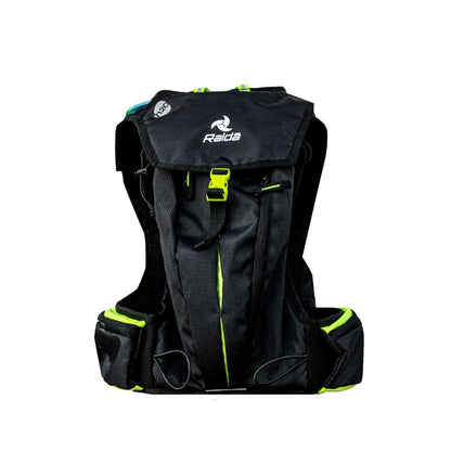Raida Hydration Bag with 2L BPA-Free Bladder | No Movement While Riding | Ultra-Lightweight | Multi-Compartment | Built for Hiking, Biking, Camping & Outdoor Sports