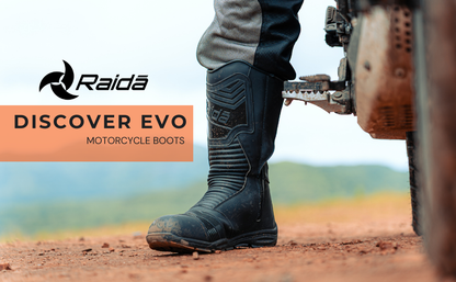 Raida Discover Evo Motorcycle Boots | Adventure Touring Riding Boots w