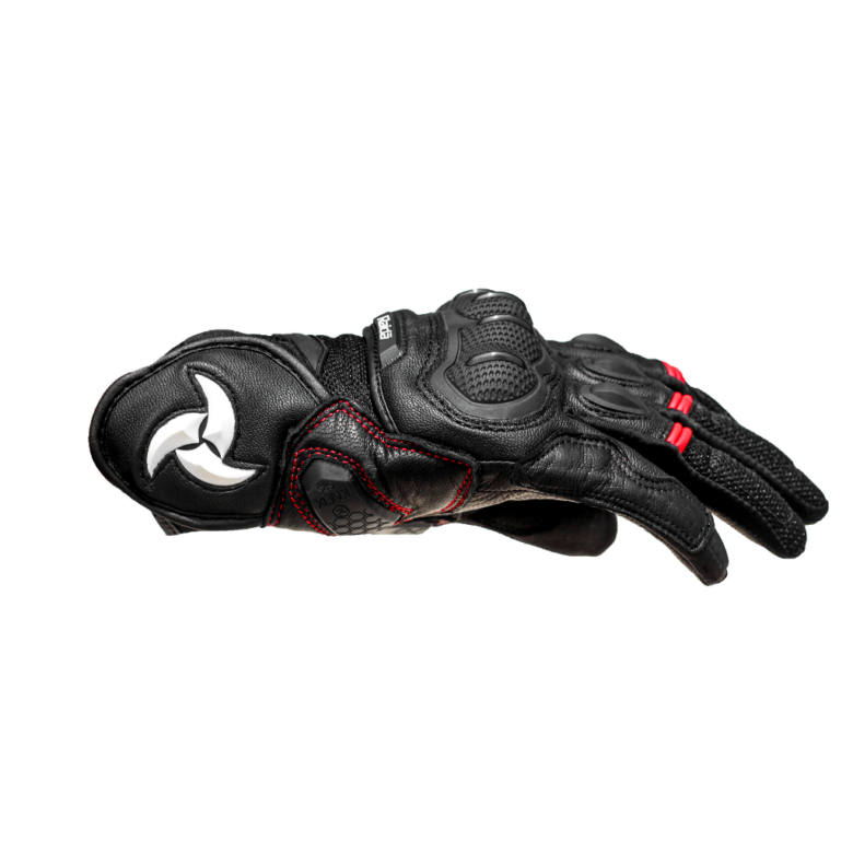 Raida AirWave Motorcycle Gloves | Red - Summer Gloves | Bikeywear
