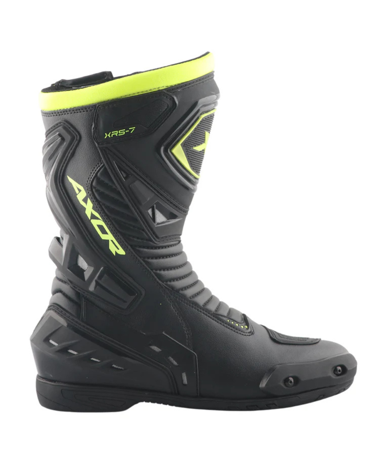 Buy Axor Slipstream Pro Riding Boots - Black Neon Green