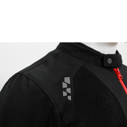 Raida BOLT Motorcycle Jacket | Red - Raidagears | Level 2 Armors