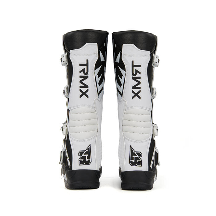 TR MTR T3 MOTOCROSS BOOTS WHITE BLACK – TR TIGER INDIA