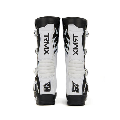 TR MTR T3 MOTOCROSS BOOTS WHITE BLACK – TR TIGER INDIA