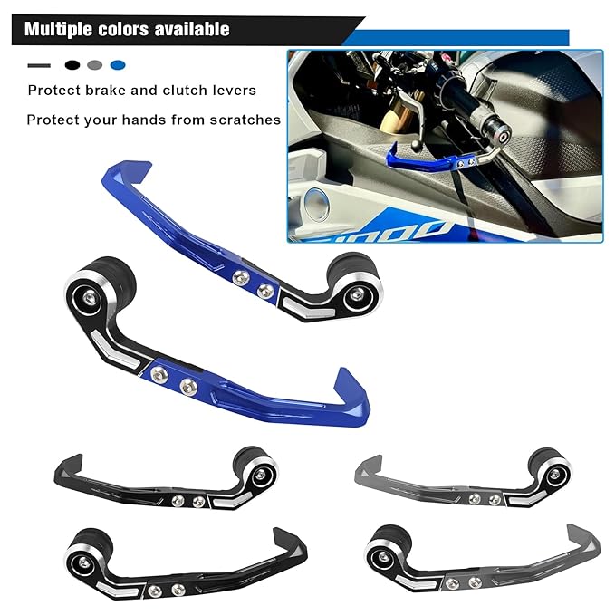 BMW M Clutch Lever Protector S1000R (K63) BLACK -UNIVERSAL for all bikes