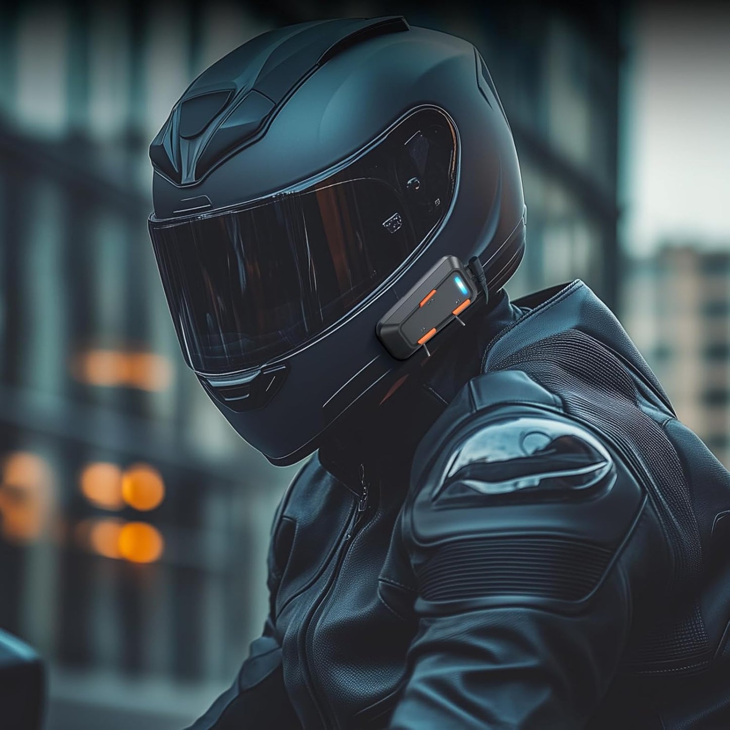EDYELL C1 Helmet Bluetooth Headsets,IPX5 Waterproof Motorcycle Helmet Headset,V5.3 Bluetooth for Helmet Connects 2 Phones at The Same Time Using Music & GPS,Compatible with All Helmets – Edyell Official