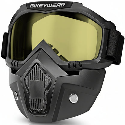Goggles Mask Helmet Goggles Safety Yellow – BIKEYWEAR