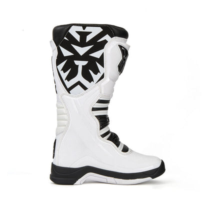 TR MTR T3 MOTOCROSS BOOTS WHITE BLACK – TR TIGER INDIA