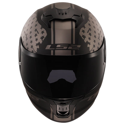 Ls 2 FF320 Flag matt black grey Stream 2 Helmet