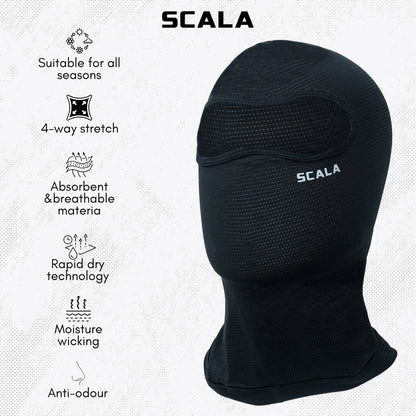 Air-X Single Panel Balaclava - Black