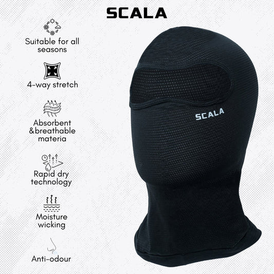 Air-X Single Panel Balaclava - Black