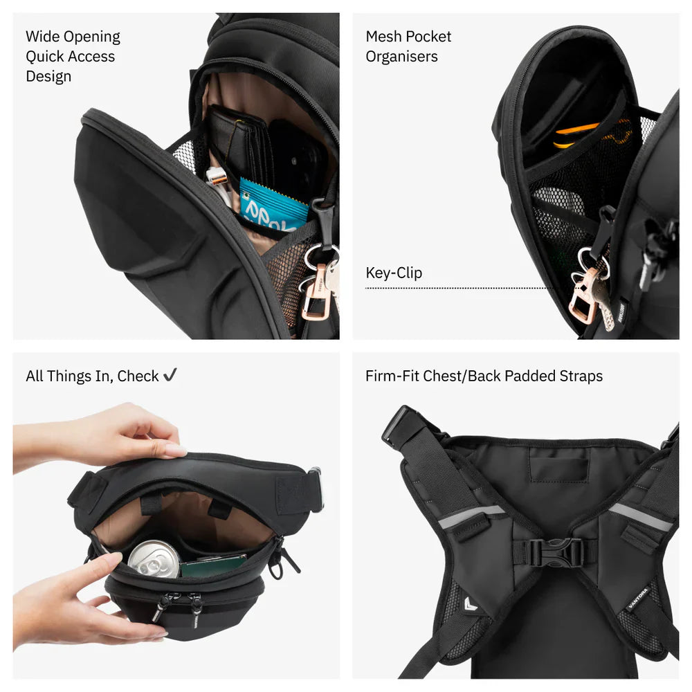 66BHP x Vantora ARC 4-in-1 Thigh Bag – Hydration Compatible Riding & T
 – 66Bhp