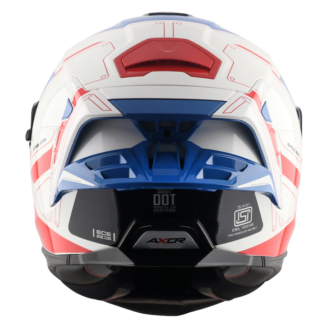 Brutale Ryden Dual Spoiler Helmet | BIKEYWEAR