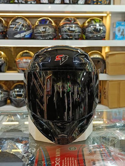 Steelbird Helmet SBA-20 Glossy black dual visor