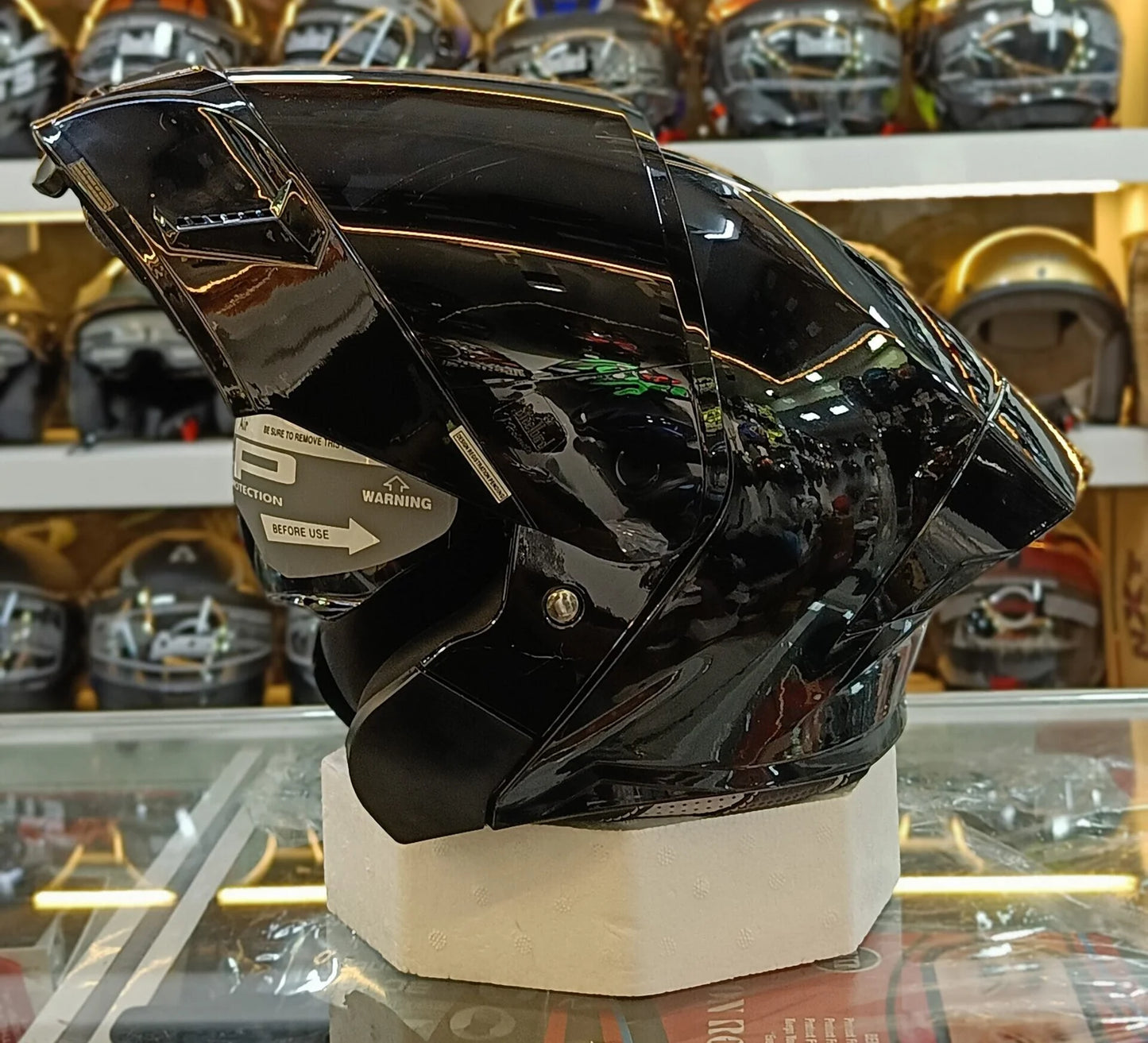 Steelbird Helmet SBA-20 Glossy black dual visor