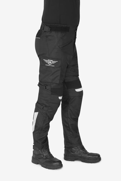 Lone Ranger Trotter Riding Trousers with Tail Bone Protector - Black | Enhanced Safety & Comfort