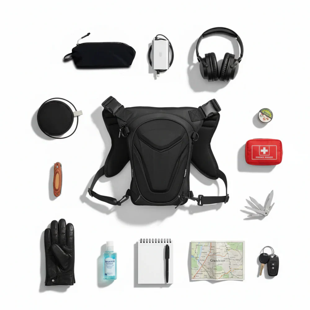 66BHP x Vantora ARC 4-in-1 Thigh Bag – Hydration Compatible Riding & T
 – 66Bhp