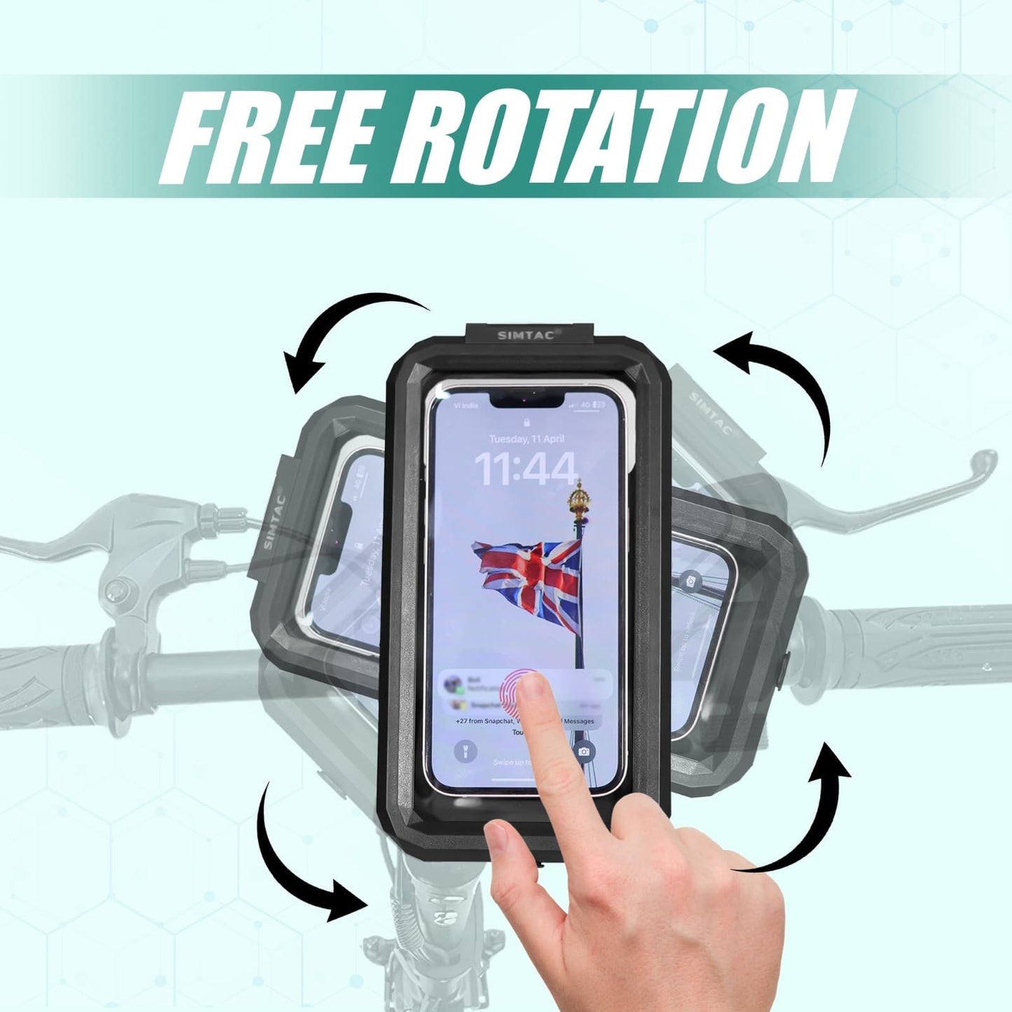 Simtac waterproof mobile holder (MHWP) – Simtac®