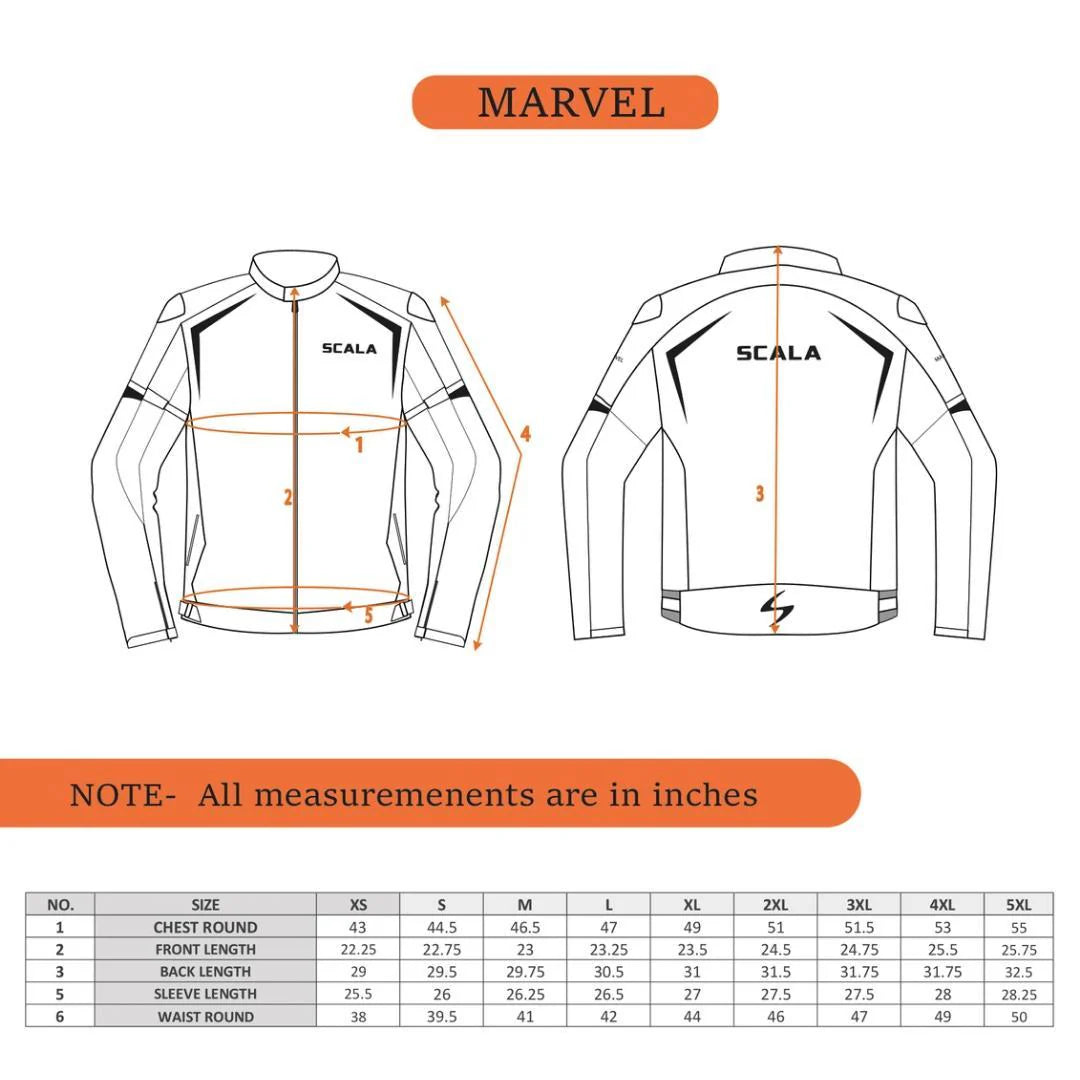 Scala RIDING JACKET Marvel V2 COLOUR BLACK