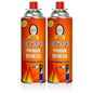 BRANDED 2 PC Butane Gas Canister/CYLINDER  (250g)+EXTRA  for Camping Stove Burner Suitable to Refill Flame lighters [ PACK OF 2 ]