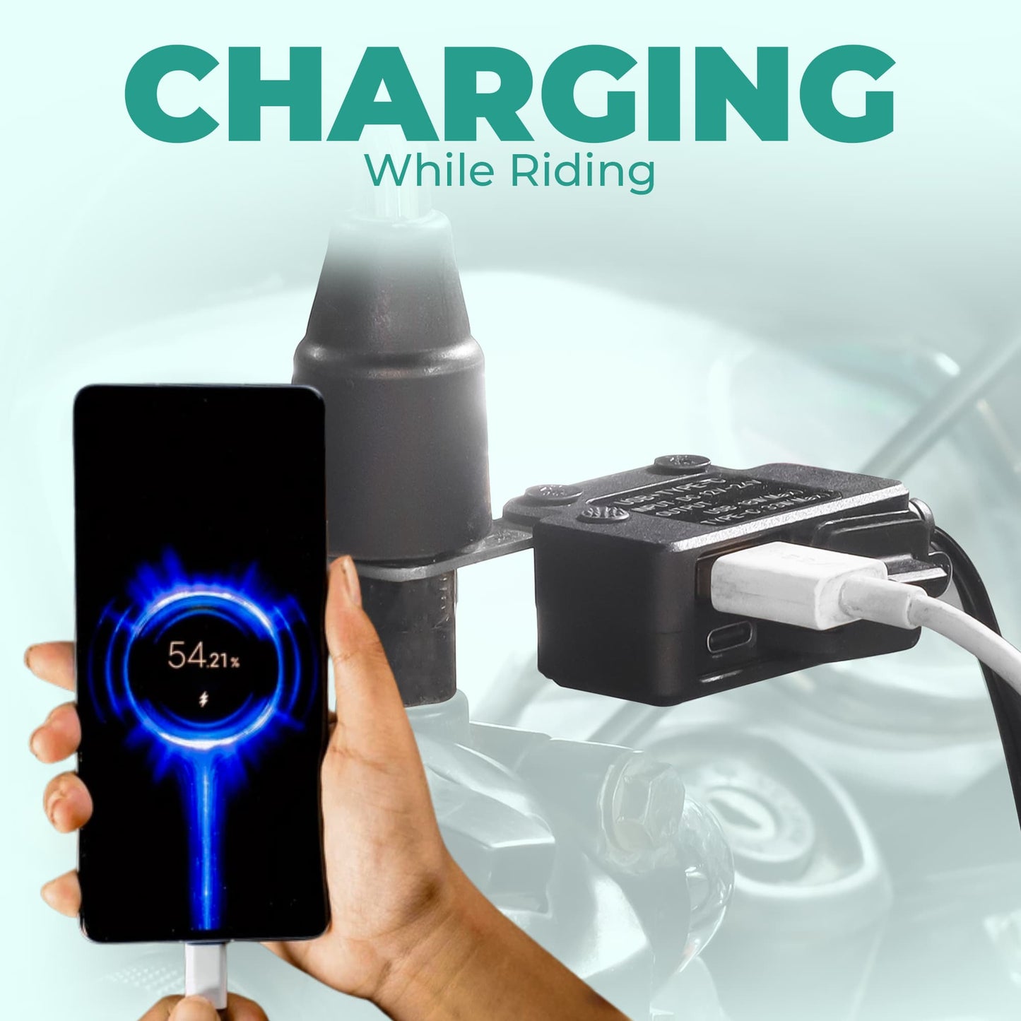 Simtac rapidride duo 51w charger with USB-A & Type-C – Simtac®