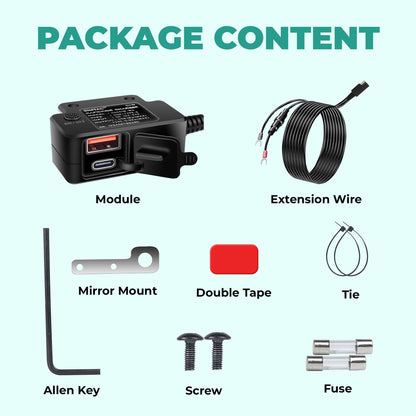 Simtac rapidride duo 51w charger with USB-A & Type-C – Simtac®