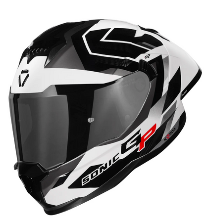 Korda Sonic GP Flash Helmet (White)