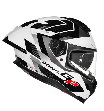 Korda Sonic GP Flash Helmet (White)