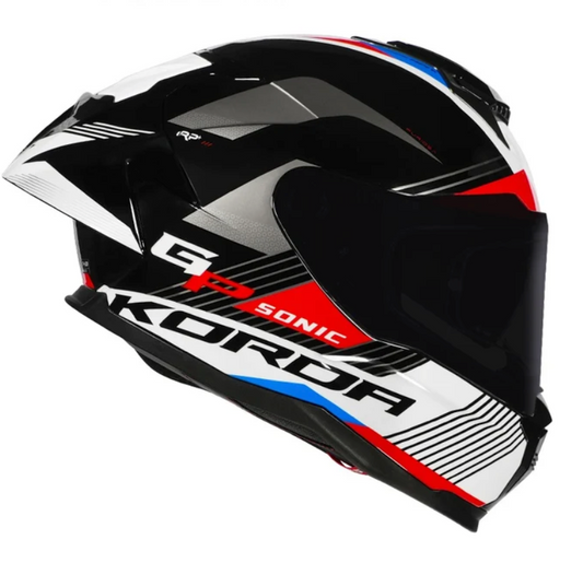 HELMET KORDA SONIC GP FURIOSA GLOSS RED