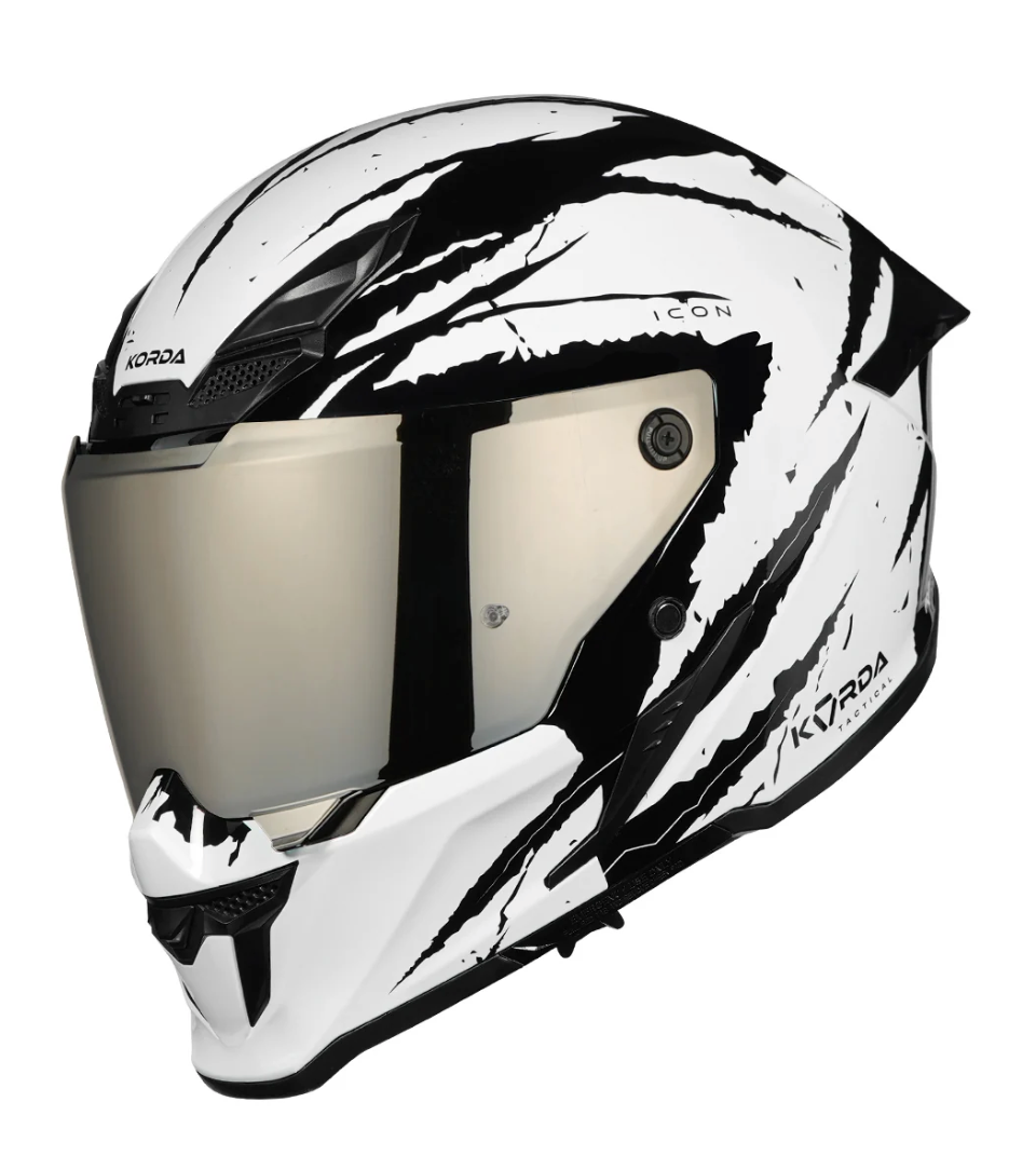 Korda Icon Fallout Helmet (White)